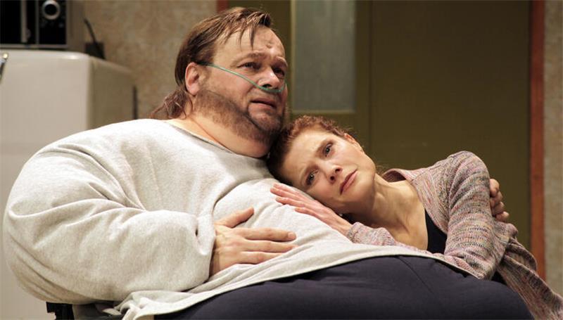 Torsten Münchow schlüpft für die Theaterrolle in die Haut des schwerkranken Charlie.