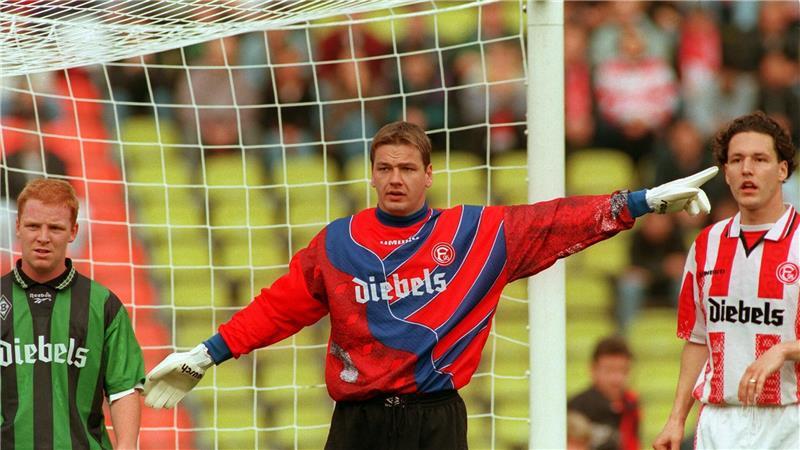 Torwart Georg Koch im Trikot von Fortuna Düsseldorf. (Archivbild) 