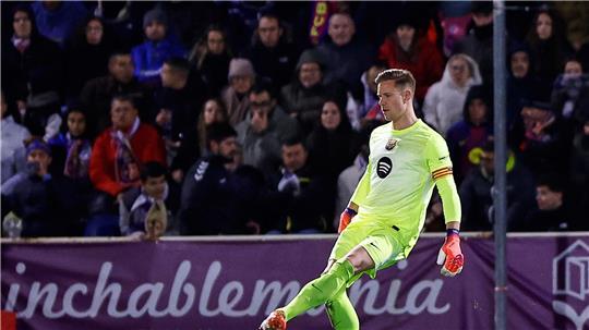Torwart Marc-André ter Stegen hat sich nichts Ernstes zugezogen. (Archivbild)