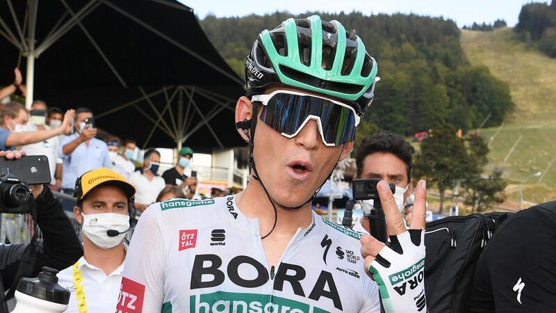 Angstfrei nach dem Blackout: Lennard Kämnas Neuanfang Tour-Etappensieg als Durchbruch: Lennard Kämna in Villard-de-Lans.
