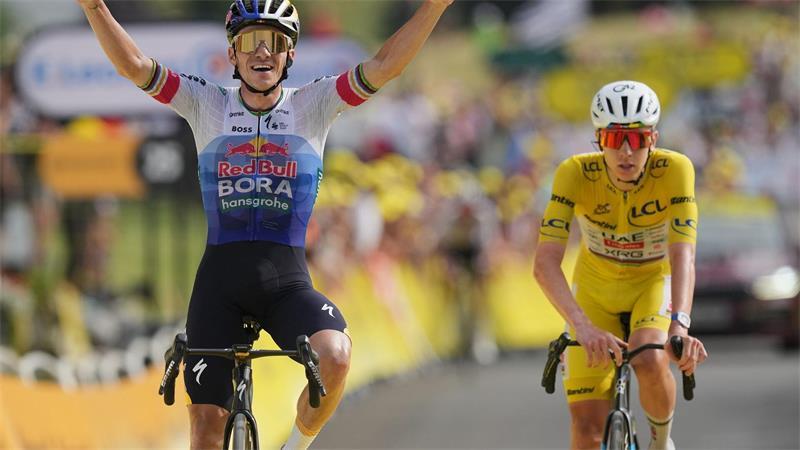 Tour de France: Evenepoel feiert Etappensieg vor Pogacar