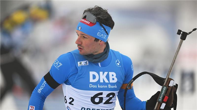 Trägt Trauerflor für seinen verstorbenen Freund: Tommaso Giacomel.