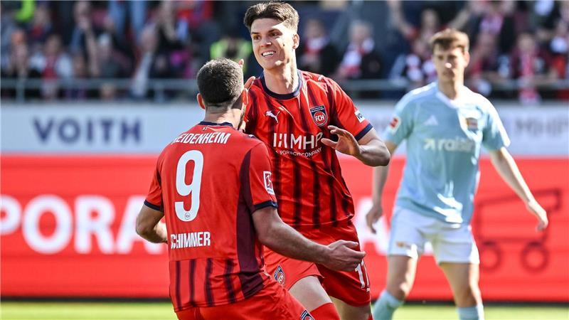 3:1 gegen Union: Heidenheim sendet Lebenszeichen Traf doppelt: Mathias Honsak