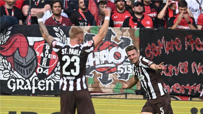 Traf erstmals in der Bundesliga: St. Paulis Abwehrspieler Hauke Wahl