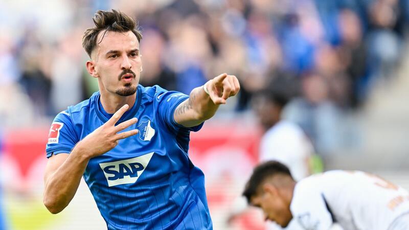Traf für Hoffenheim: Mergim Berisha.