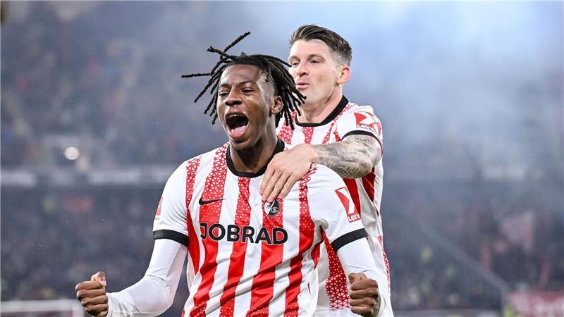 Traf zum 3:0: Johan Manzambi