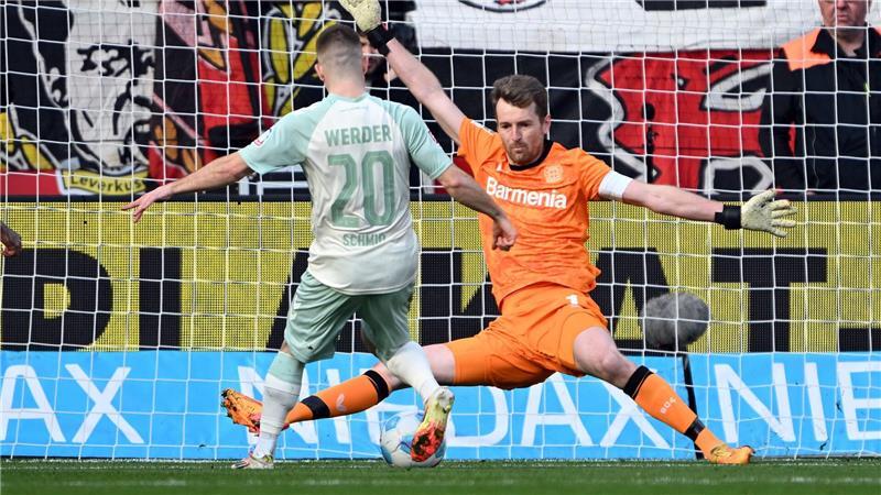 Traf zur Bremer Führung in Leverkusen: Romano Schmid.