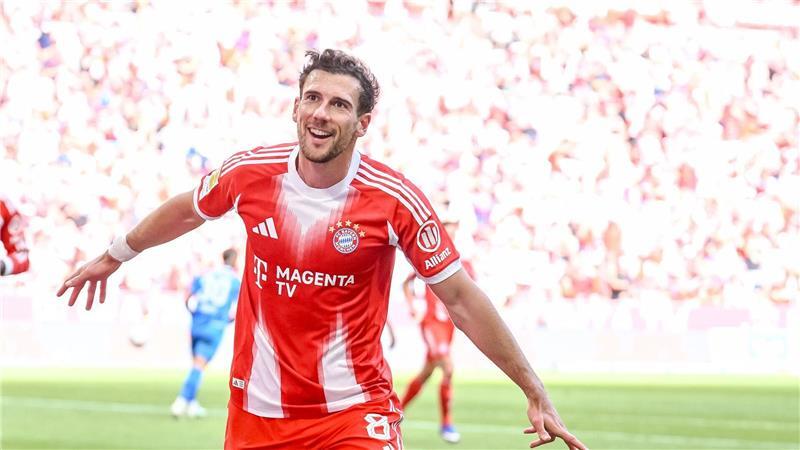Traf zweimal für die Bayern: Leon Goretzka
