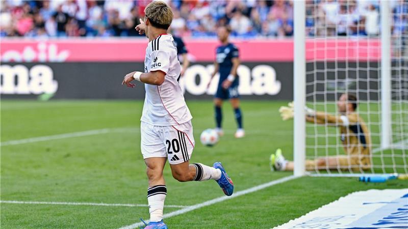 Abgezockt und effizient: Frankfurt siegt in Hoffenheim Traf zweimal für die Eintracht: Ritsu Doan.