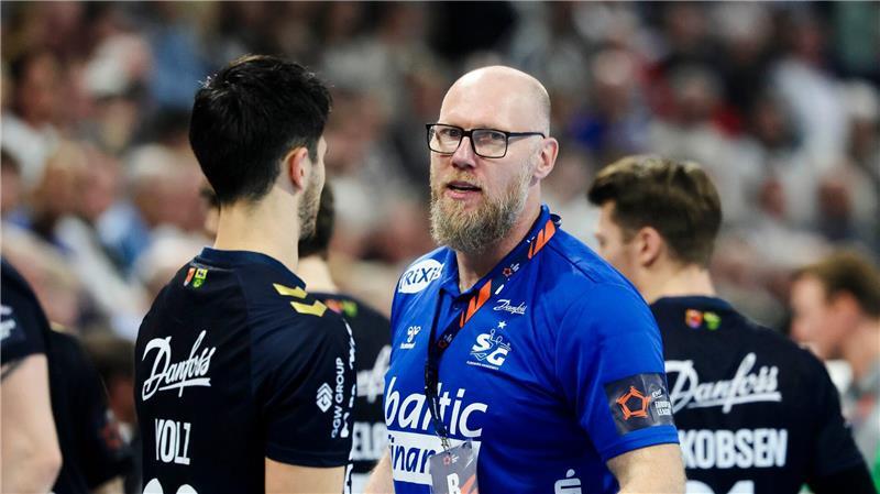 Trainer Ales Pajovic musste anerkennen, dass die SG Flensburg-Handewitt „nicht gut genug“ war. (Archivbild)