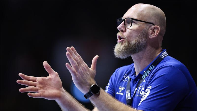 Trainer Ales Pajovic und die SG Flensburg-Handewitt spielten in Hannover. (Archivbild)