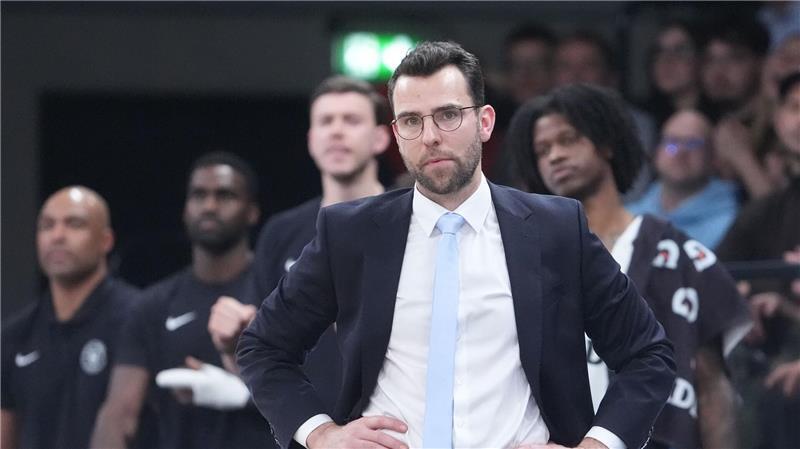 Trainer Benka Barloschky sah eine enttäuschende Niederlage seiner Hamburg Towers. (Archivbild)