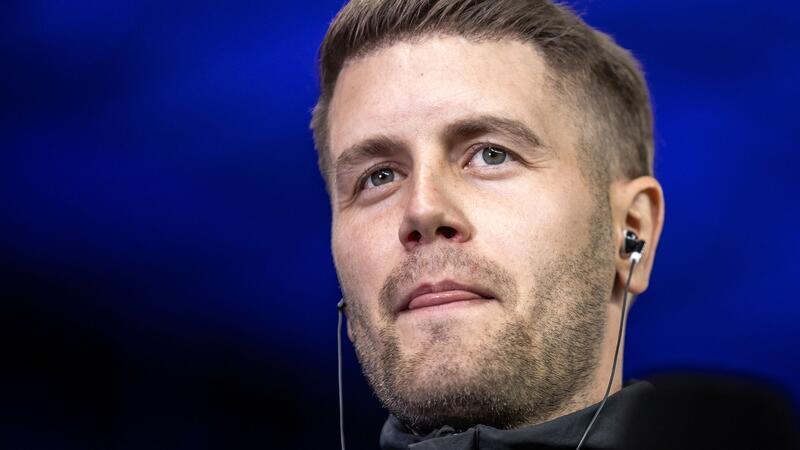 Hürzeler: Pauli bietet das richtige Umfeld für Elias Saad Trainer Fabian Hürzeler von FC St. Pauli vor dem Spiel.Fotograf