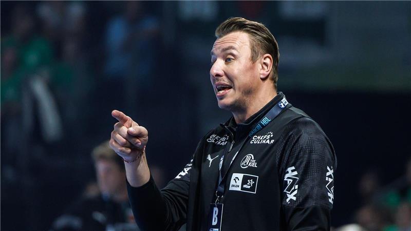 Trainer Filip Jicha und der THW Kiel gewannen gegen den BSV Bern.