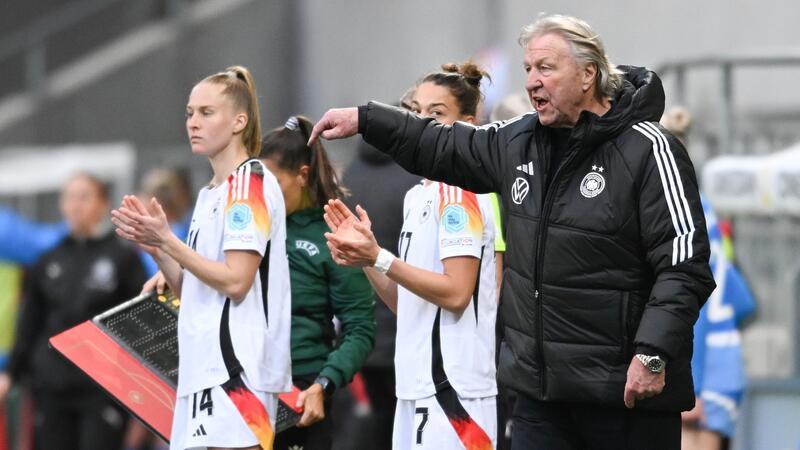 Trainer Horst Hrubesch will die Nationalspielerinnen „körperlich in einem Top-Zustand“ haben.