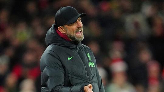 Trainer Jürgen Klopp und der FC Liverpool mussten sich gegen Arsenal mit einem 1:1 zufrieden geben.
