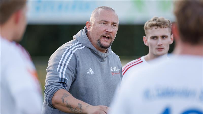 Trainer Matthias Quadt sieht die Ehrenrunde in der Bezirksliga auch positiv.
