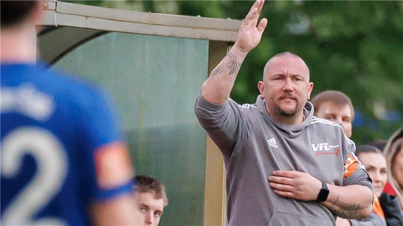 Trainer Matthias Quadt und seine Mannschaft kassierten erst die zweite Saisonniederlage.