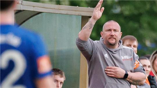 Trainer Matthias Quadt und seine Mannschaft kassierten erst die zweite Saisonniederlage.
