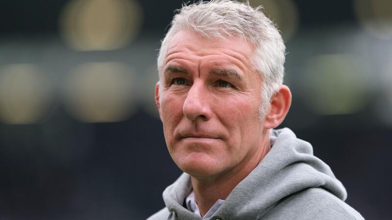 Trainer Mirko Slomka.