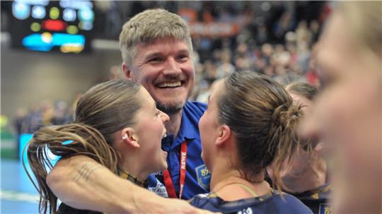 Trainer Nicolaj Andersson und seine Mannschaft hatten zuletzt allen Grund zum Jubeln.