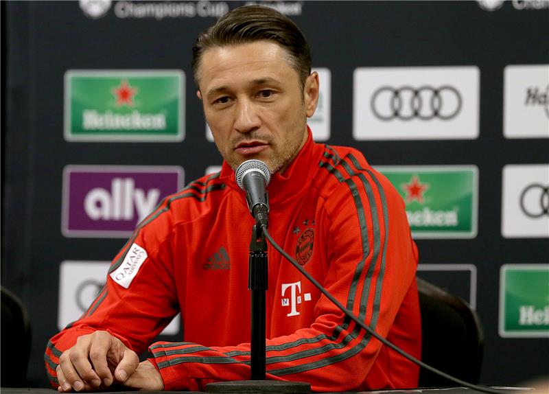 Trainer Niko Kovac vom FC Bayern München. Foto Pedro Portal/Miami Herald/AP/dpa