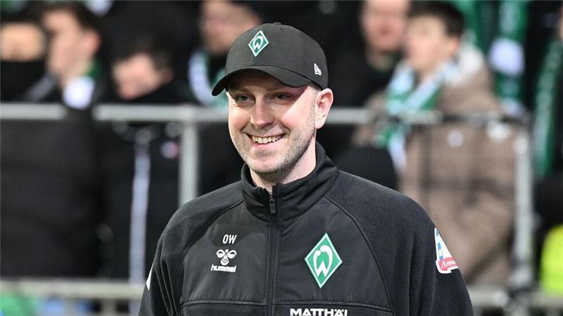 Trainer Ole Werner von Werder Bremen.