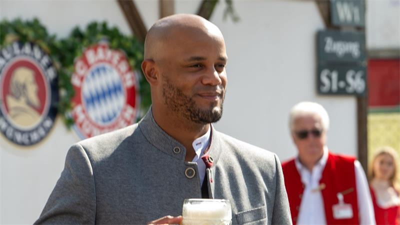 Trainer Vincent Kompany freut sich auf das Oktoberfest. (Archivbild)