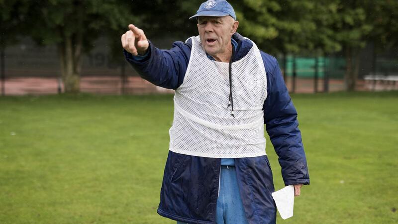Makkabi und Viktoria Berlin im Pokal-Halbfinale Trainer Wolfgang Sandhowe vom TuS Makkabi.