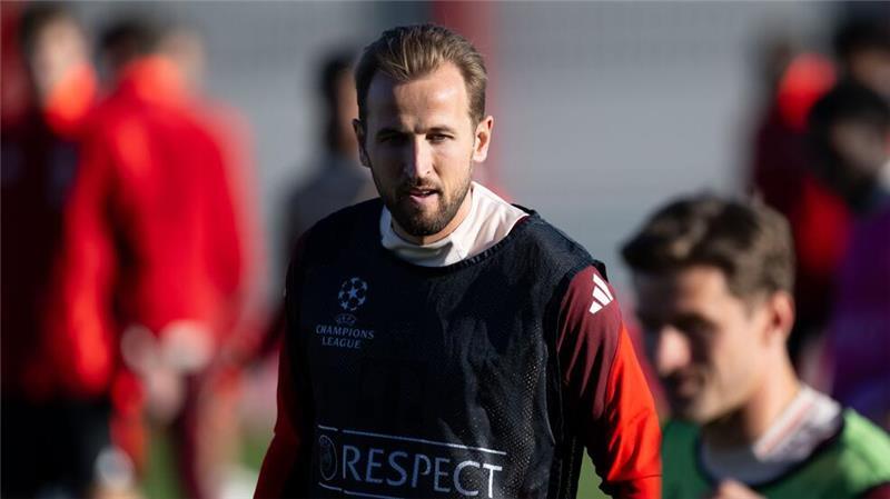 Torflaute in Topspielen? Kane kontert die Frage Trainieren für Paris: Harry Kane & Co. erwarten PSG.