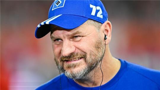 Trainierte auch lange den nächsten Gegner Paderborn: HSV-Trainer Steffen Baumgart.
