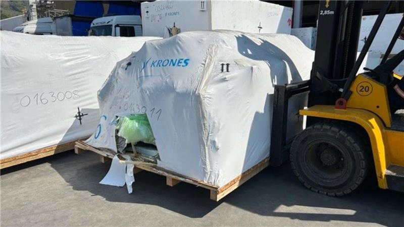 Transportschäden sind sein täglich Brot: Dieter Reichelt muss als Sachverständiger oft den Schuldigen ermitteln.