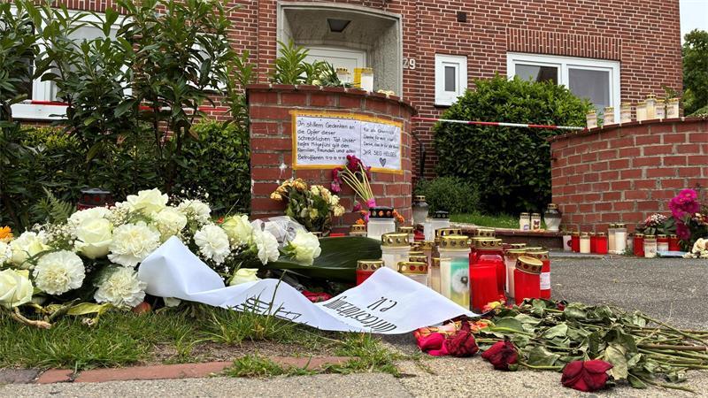 Trauer: Blick auf die Mutter-Kind-Einrichtung in der Stader Dankersstraße.
