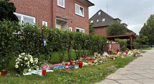 Trauer nach der grausamen Tat in der Mutter-Kind-Einrichtung in Stade.