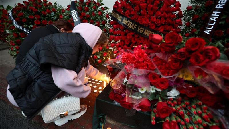 Trauer um die Toten nach dem Absturz in Kasachstan.