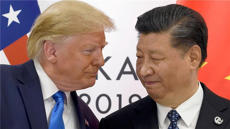 USA und China verlängern Pause im Zollstreit Treffen sich Trump und Xi bald wieder - wie hier bei einem G20-Gipfel in Japan 2019? (Archivfoto)
