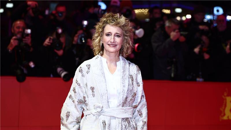 Tricia Tuttle auf dem Teppich.