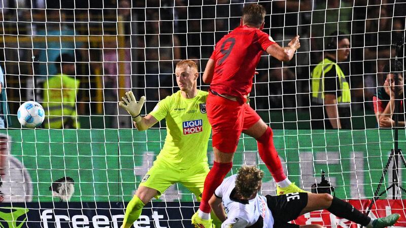 Goretzka-Frust und Müller-Lust - „Haben keinen Geldscheißer“ Trifft bei seinem Debüt im DFB-Pokal: Harry Kane.