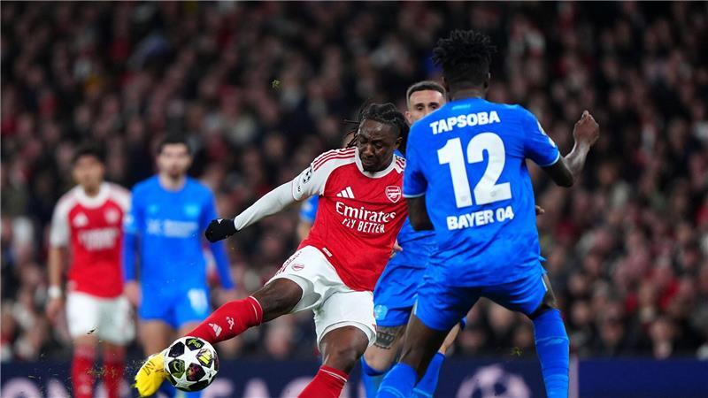 Trifft für Arsenal zur Führung: Eberechi Eze