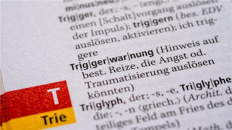 Achtung, dieses Buch kann Sie triggern Triggerwarnungen sollen dabei helfen, Reizen bewusst wahrzunehmen oder zu vermeiden, die an traumatische oder unangenehme Situationen erinnern. (Archivbild)