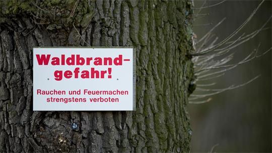 Trockenheit und offenes Feuer sind ein gefährliches Rezept für Wälder. (Symbolbild)