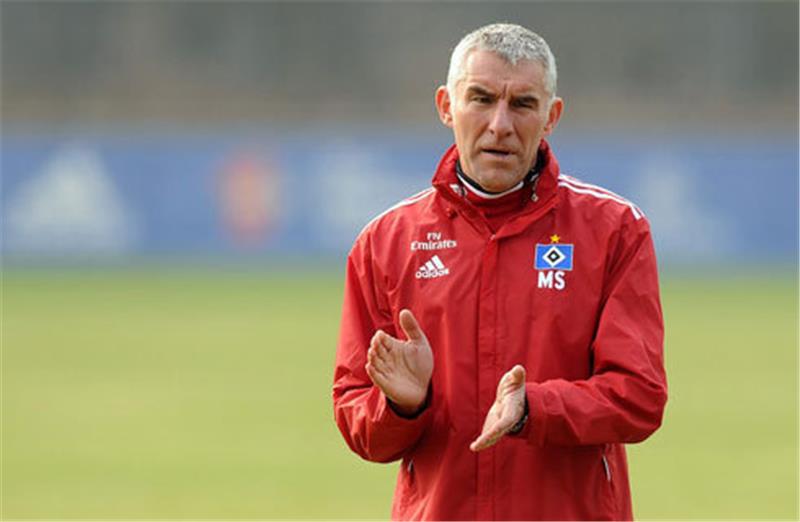 Trotz Verletzungspech wird nicht gejammert: HSV-Trainer Mirko Slomka. Foto Witters