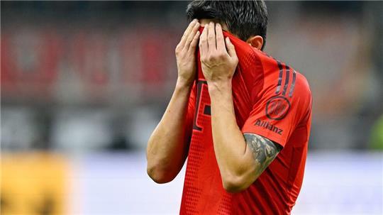 Trotz klarer Überlegenheit kam Bayern München bei Eintracht Frankfurt nur zu einem 3:3.