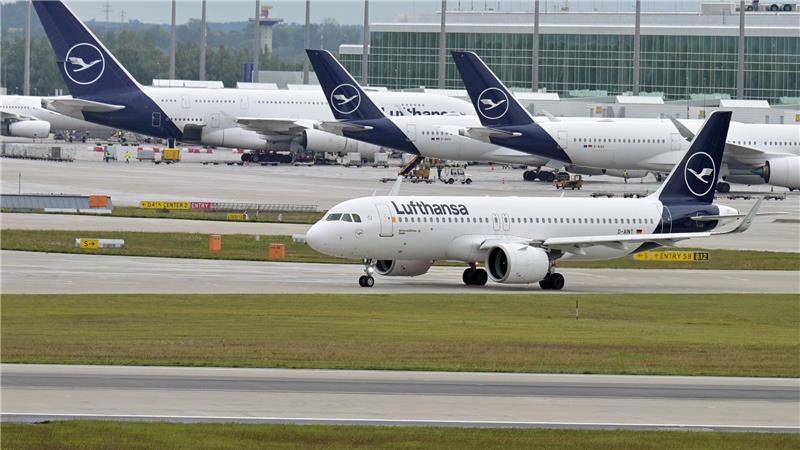 Lufthansa im Sommer wieder pünktlicher Trotz steigender Umsätze ist der Gewinn des Lufthansa-Konzerns geschrumpft.