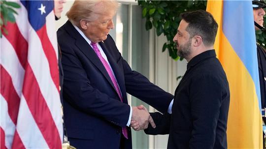 Trump appelliert an Russland und die Ukraine.
