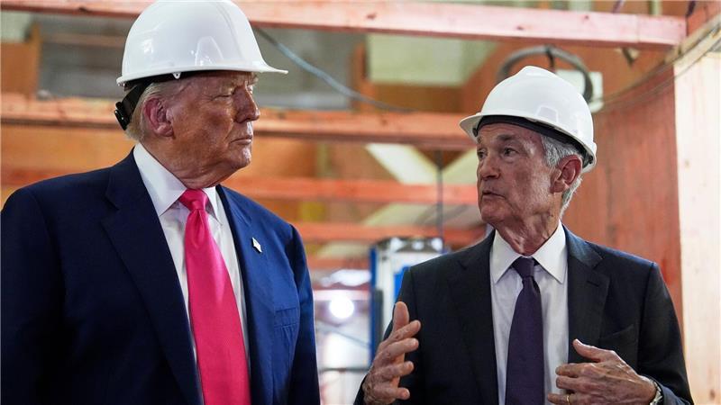 Trump attackierte immer wieder den Fed-Chef (Archivbild).