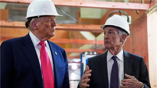 Trump attackierte immer wieder den Fed-Chef (Archivbild).