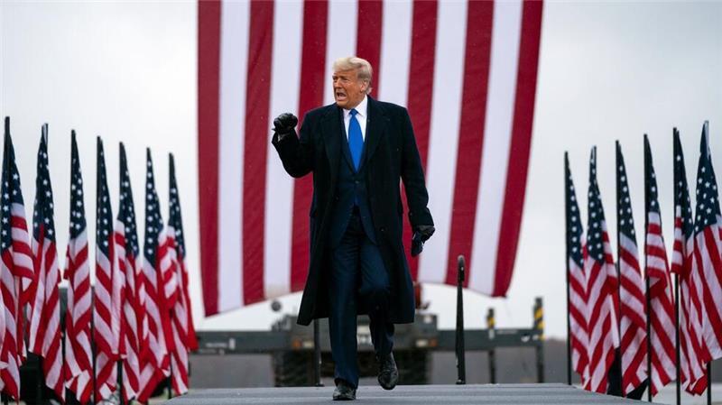 Trump begründete sein Interesse an Grönland mit möglichen Gefahren durch Russland und China. (Archivbild)