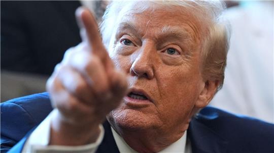 Trump beharrt auf seinen Anspruch auf Grönland. (Archivbild)