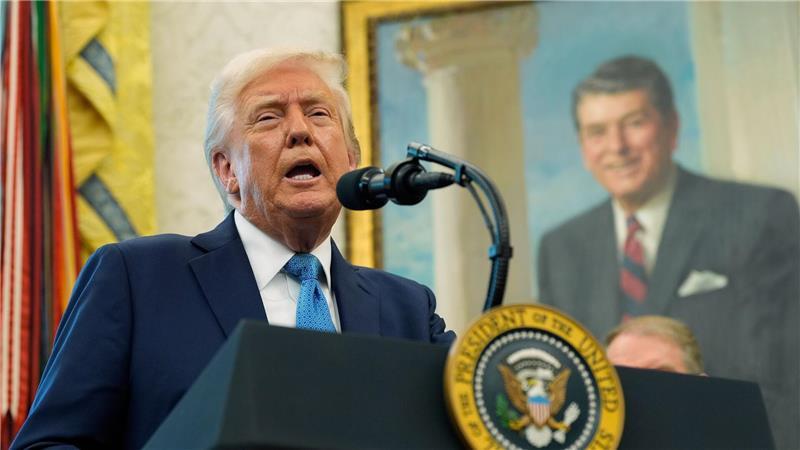 Trump beschwört „völlige Einigkeit“ zwischen USA und Israel Trump betont nach einem Telefonat mit Netanjahu die Einigkeit zwischen den USA und Israel.